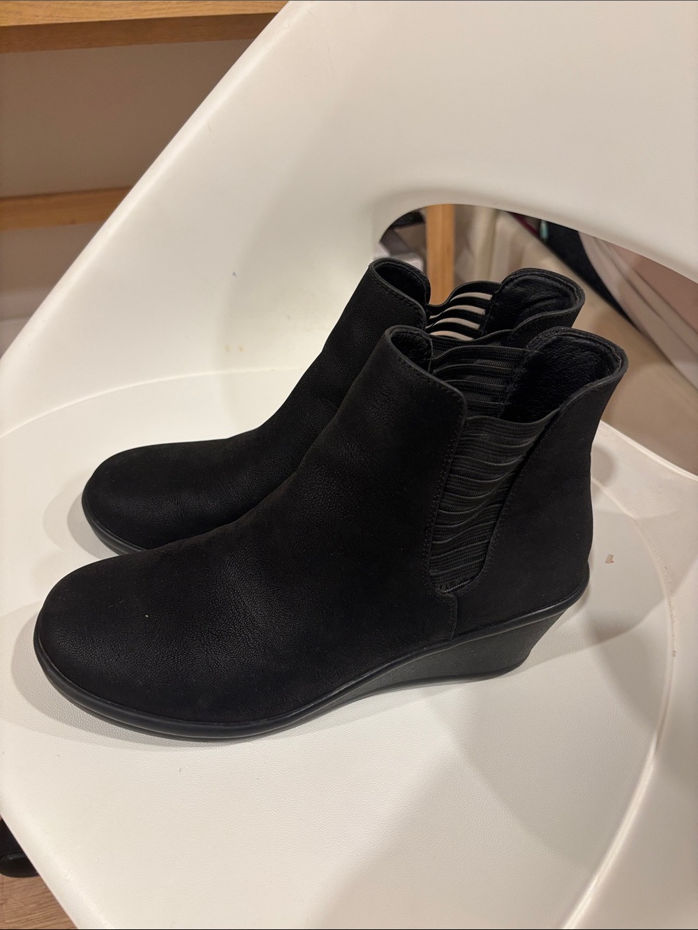SKETCHERS Women's Rumblers - Beam Me Up Chelsea Boots - Women's Size 10 (40 EU)